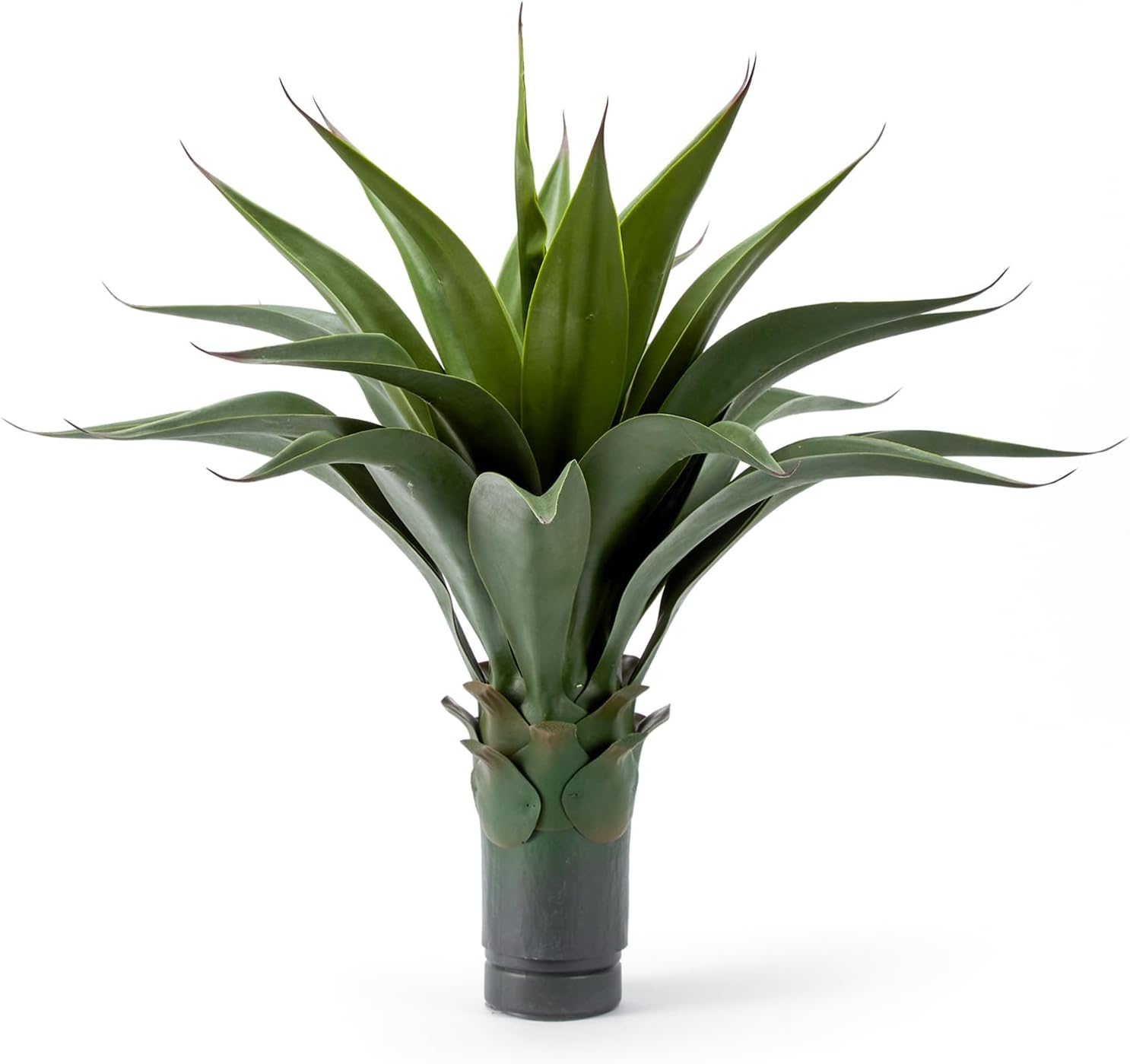 VOLCUNA 22-Inch Unpotted Artificial Agave — Narrow Leaf