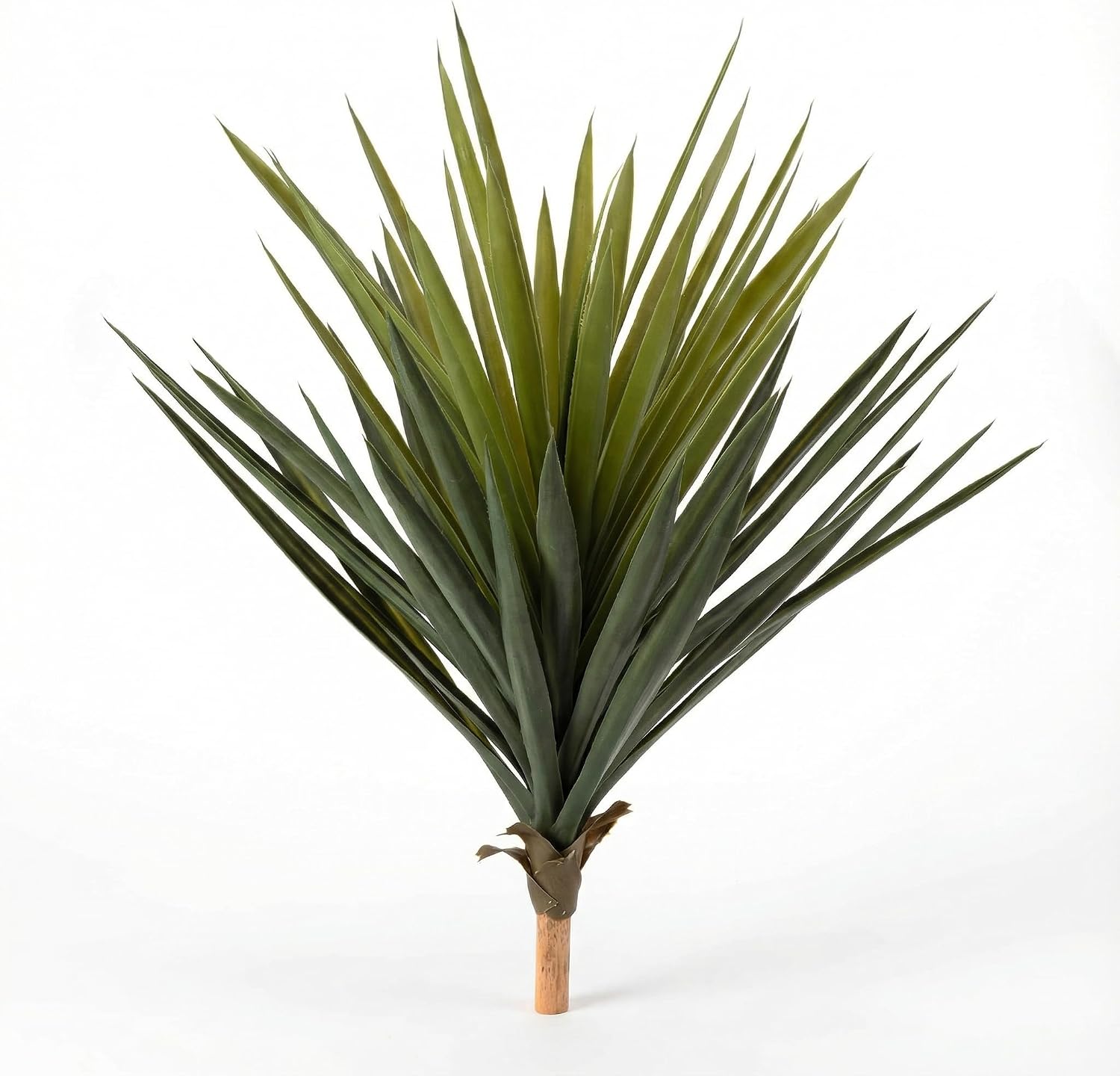 VOLCUNA 33-Inch Unpotted Artificial Agave — Narrow Leaf